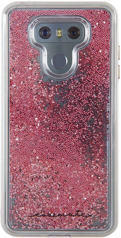 Case Mate Naked Tough Waterfall Impact Protection Case For LG G6 - Clear/Rose