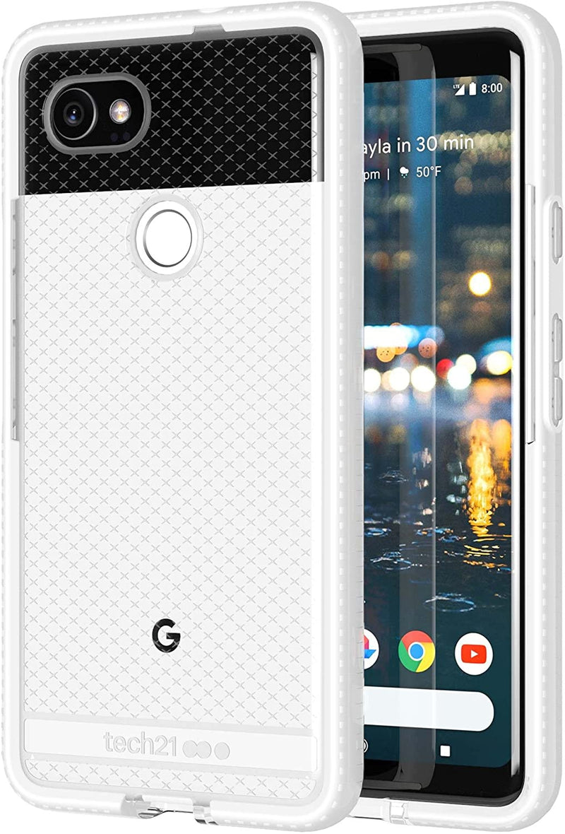 tech21 Evo Check Case for Google Pixel 2 XL - Clear/White