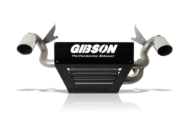 Gibson 16-18 fits Polaris RZR XP Turbo EPS Base 2.25in Dual Exhaust - Stainless