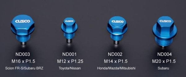 Cusco Neodymium Magnetic Drain Bolt - fits Subaru