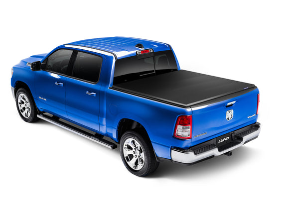 Lund 02-17 fits Dodge Ram 1500 (8ft. BedExcl. Beds w/Rambox) Genesis Elite Tri-Fold Tonneau Cover - Black