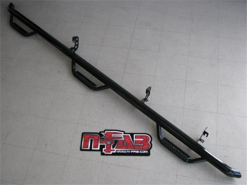 N-Fab Nerf Step 2017 fits Ford F-250/350 Super Duty Crew Cab 6.75ft Bed - Tex. Black - Bed Access - 3in