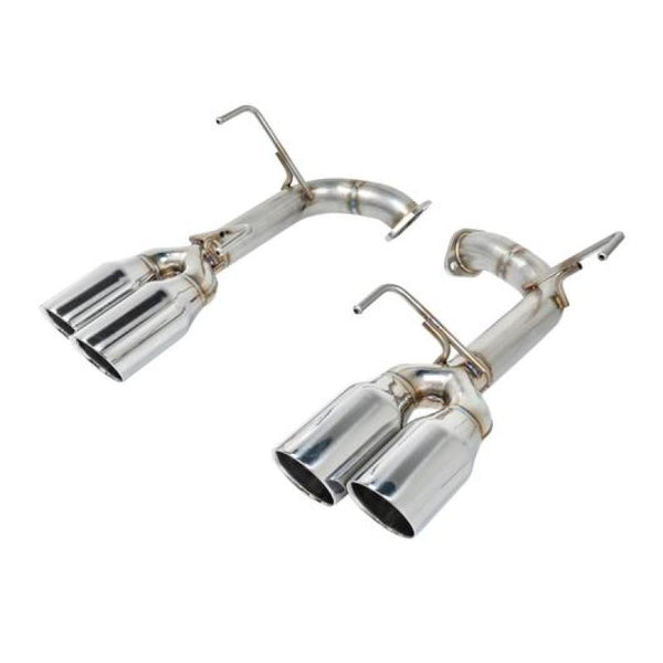 Remark 2015+ fits Subaru fits WRX fits STIVA Axle Back Exhaust w/Stainless Steel Double Wall Tip 4in