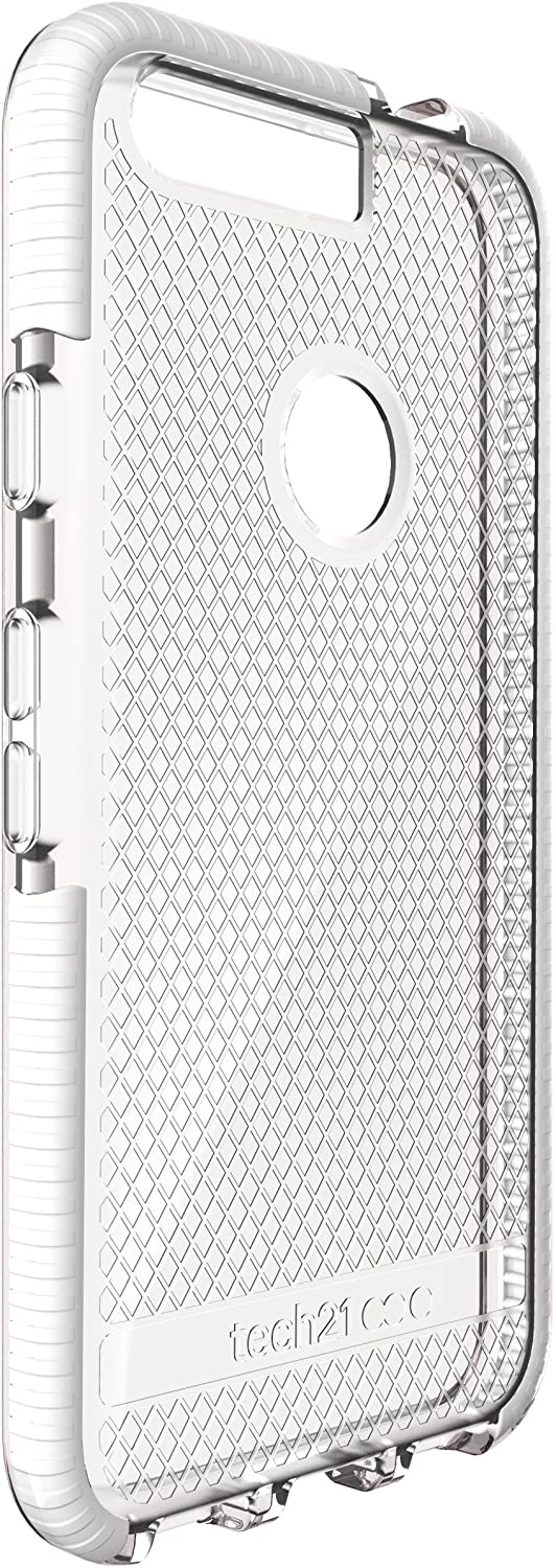 Tech 21 Cell Phone Case for Google Pixel - Clear/White