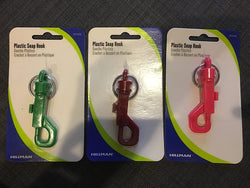 Hillman Key Ring, Snap Hook,Plastic Multi Color