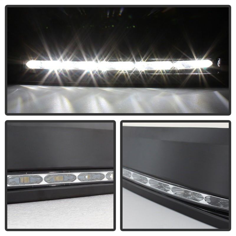 Spyder fits Toyota Tundra 07-13 Daytime LED Running Lights (XSP-X Model Look)wo/swtch Blk FL-DRL-TTU07-BK