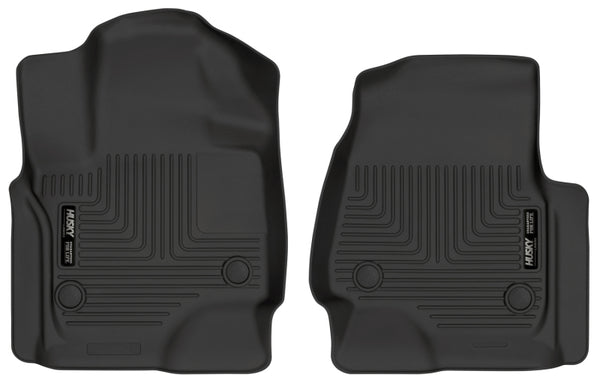 Husky Liners 18-22 fits Ford Expedition WeatherBeater Black Front Floor Liners