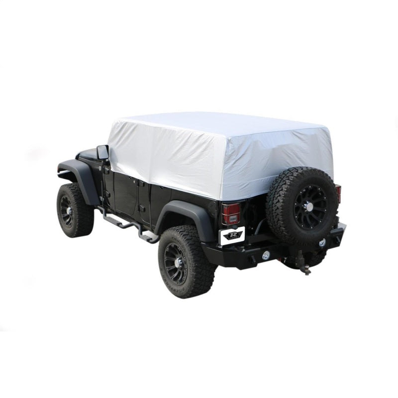 Rampage 2007-2018 fits Jeep Wrangler(JK) Unlimited Cab Cover Multiguard - Silver