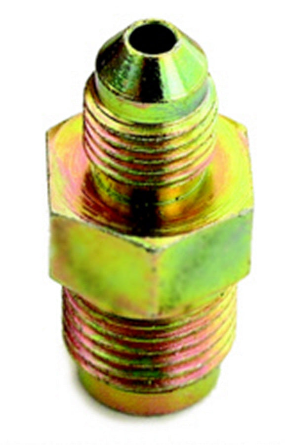 A-1 PRODUCTS 1071604 7/16-24 to #4 Stl Invert Male Flare Adapter