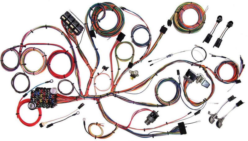 AMERICAN AUTOWIRE 510125 64-66 Mustang Wiring Harness System