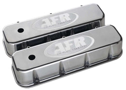 AIR FLOW RESEARCH 6722 BBC Alum Valve Cover Polished w/AFR Logo