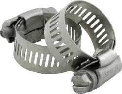 ALLSTAR PERFORMANCE 18332 Hose Clamps 1in OD 2pk No.10