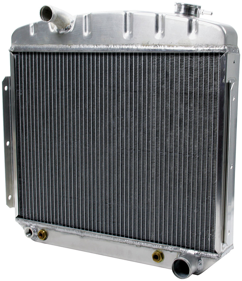 ALLSTAR PERFORMANCE 30007 Radiator 1957 fits Chevy 6cyl w/ Trans Cooler