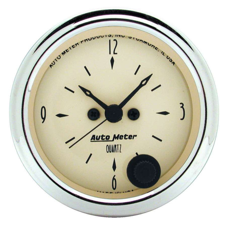 AUTOMETER 1885 2-1/16in A/B 12-Volt Clock