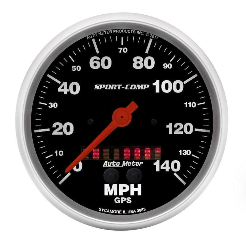 AUTOMETER 3983 5in S/C GPS Speedo w/Rally-Nav Display