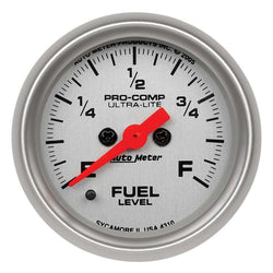 AUTOMETER 4310 2-1/16in U/L Fuel Level Gauge - Programmable