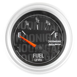 AUTOMETER 4316-09000 2-1/16in Fuel Level Gauge Hoonigan Series