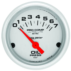 AUTOMETER 4327-M 2in U/L Oil Pressure Gauge - 0-7 Bars