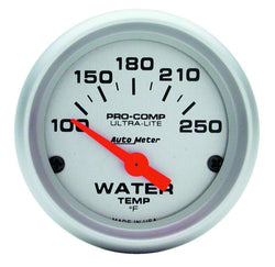 AUTOMETER 4337 2-1/16in U/L Water Temp Gauge 100-250