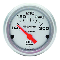 AUTOMETER 4348 Ultra-Lite 2in Oil Temp. 140-300 F. Elect.