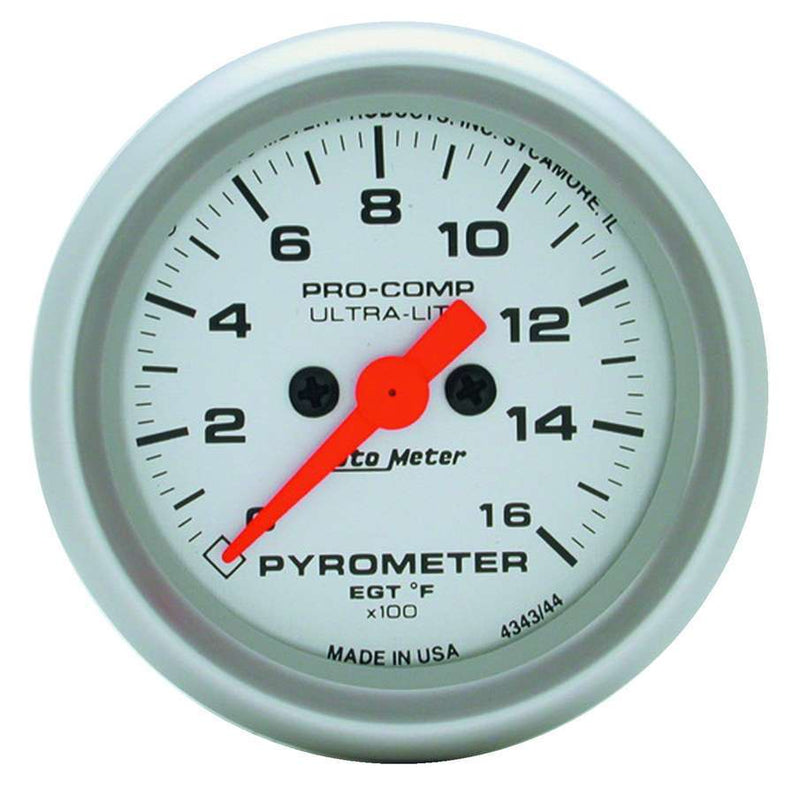 AUTOMETER 4444 2-5/8in U/L 1600 Degree Pyrometer