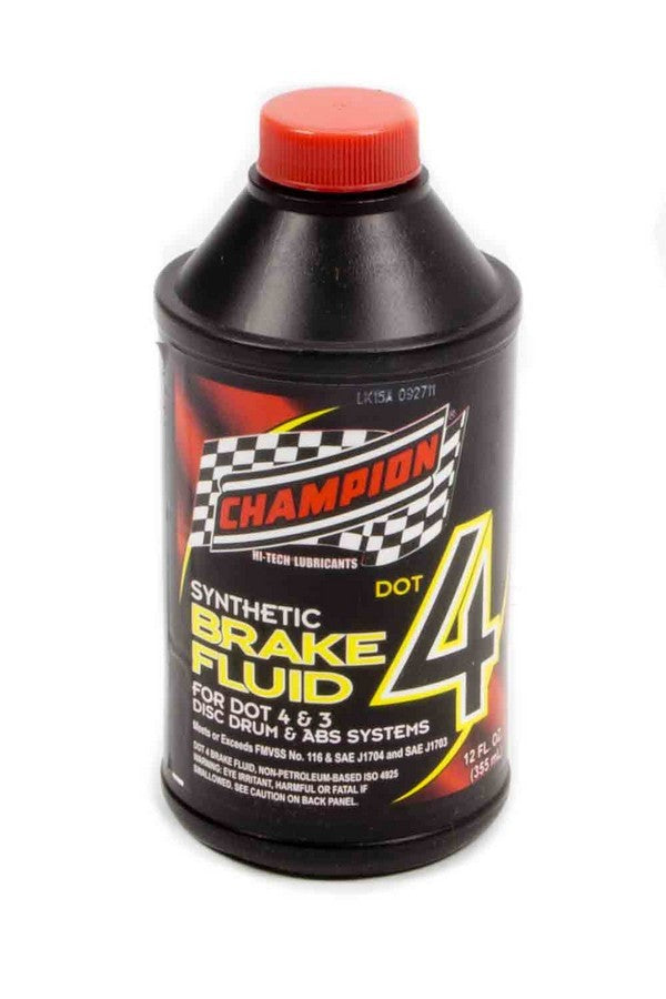 Champion Oil CHO4054K Brake Fluid DOT 4 12oz.