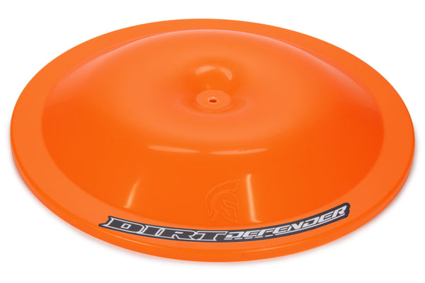 DIRT DEFENDER RACING PRODUCTS 5005 Air Cleaner Top 14in Neon Orange