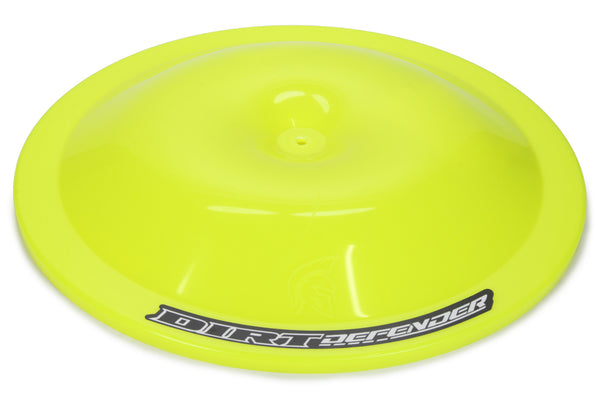 DIRT DEFENDER RACING PRODUCTS 5007 Air Cleaner Top 14in Neon Yellow