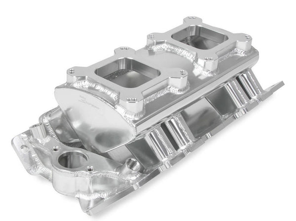 Holley 835061 BBC Sniper SM Fabricated Intake Manifold - Carb