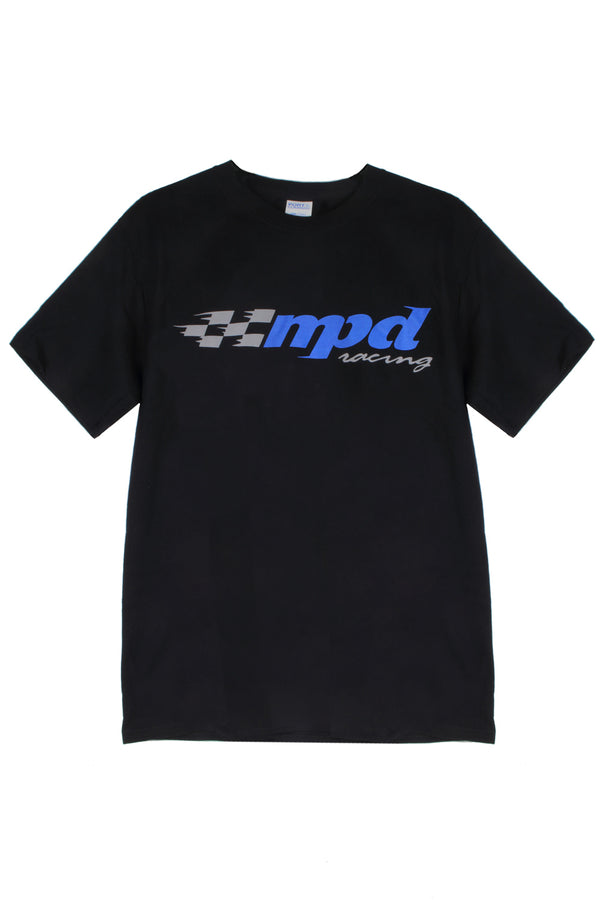 MPD Racing MPD90100M MPD Black Tee Shirt Medium