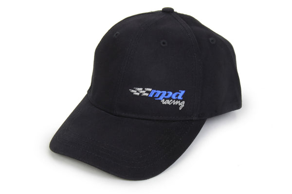 MPD Racing 3108-90420 MPD Black Logo Hat Velcro Enclosure