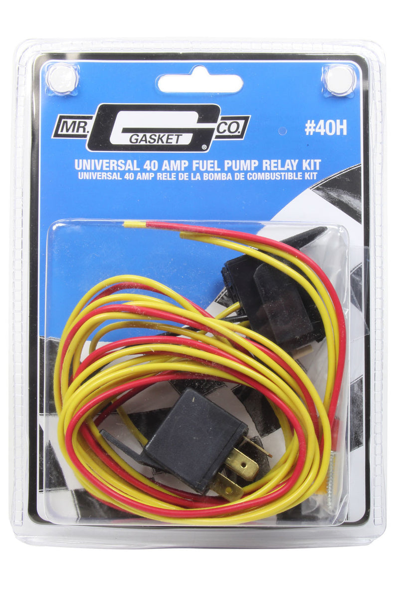 Mr Gasket 40H 40amp Electric Fuel Pump Relay Kit