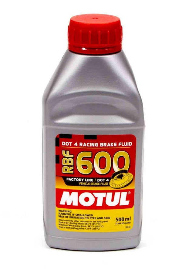 Motul MTL100949 RBF Brake Fluid 600 Degr ee 1/2 Liter