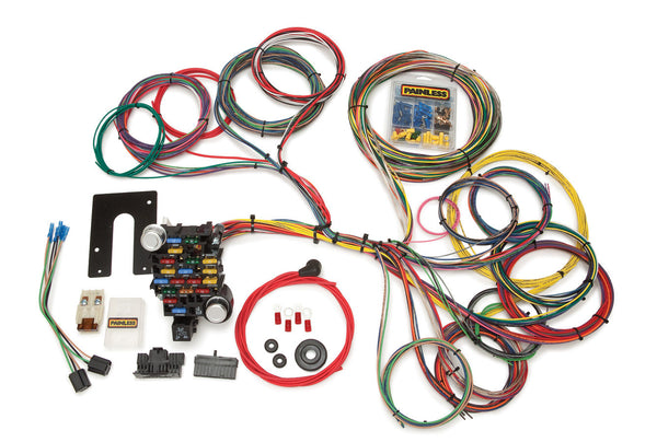 Painless Wiring 10204 28 Circuit Harness For PU&4x4 Non-GM Keyed Stee