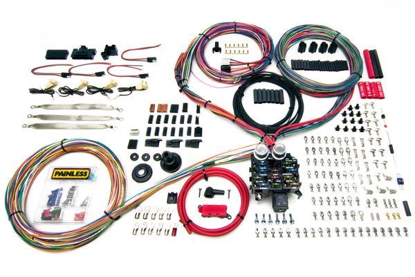 Painless Wiring 10402 23 Circuit Harness - Pro Series Key In Dash