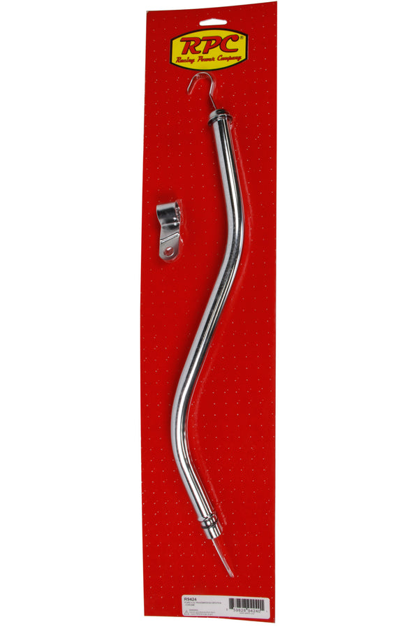 RACING POWER CO-PACKAGED R9424 Ford C-6 Transmission Dipstick -Chrome