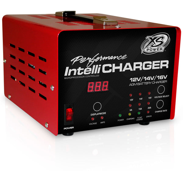 XS POWER BATTERY 1005 25 Amp Battery Charger 12v/16v