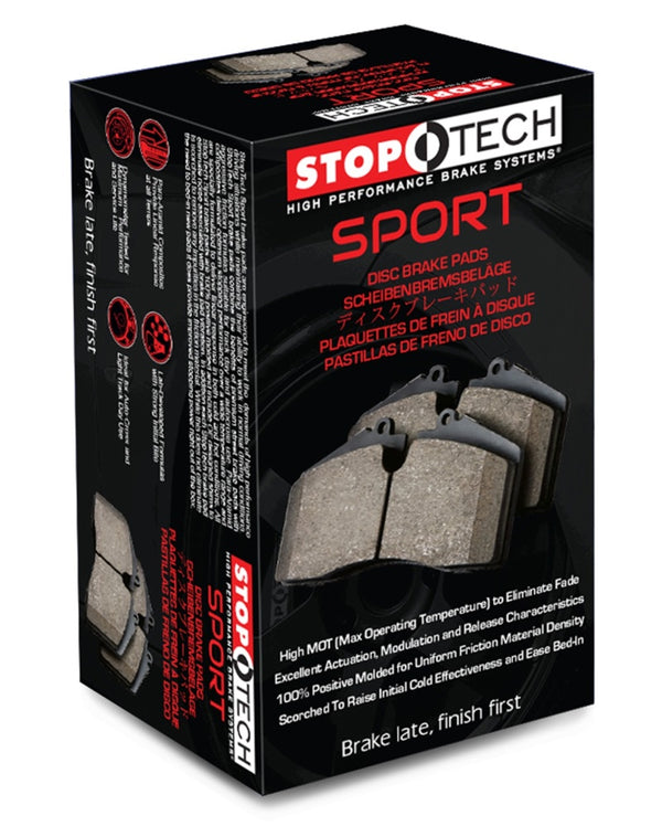 StopTech Performance 15-17 fits Dodge Charger/Challenger Front Brake Pads