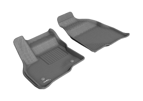 3D MAXpider 2017-2020 fits Chevrolet Bolt Ev Kagu 1st Row Floormat - Gray