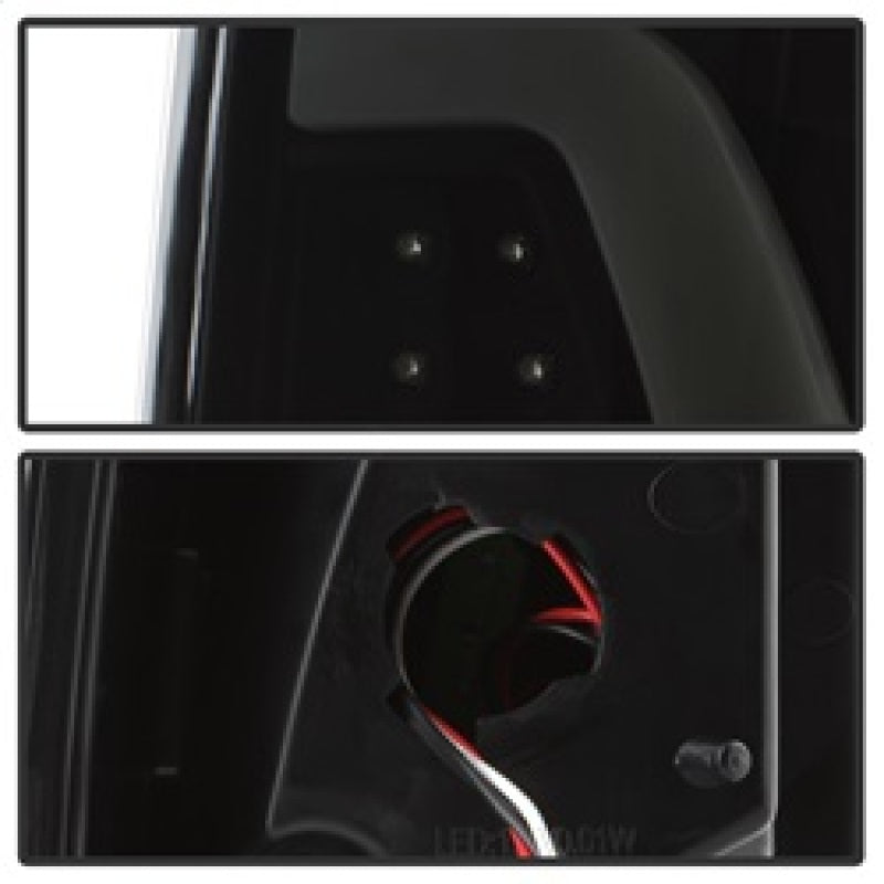 xTune 97-03 fits Ford F-150 Light Bar LED Tail Lights - Black Smoke (ALT-ON-FF15097-LBLED-BSM)