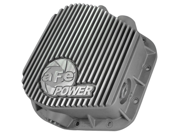 afe Rear Differential Cover (Raw; Street Series); fits Ford F-150 97-15 V6-3.5L (tt); 12 Bolt-9.75in