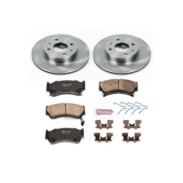 Power Stop 95-98 fits Nissan 200SX Front Autospecialty Brake Kit