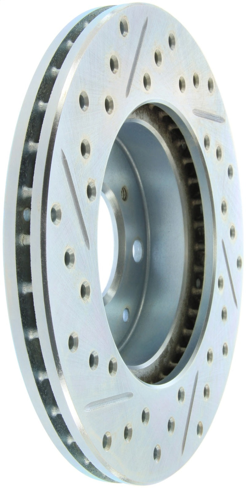StopTech Select Sport 96-00 fits Honda Civic DX/HX Coupe Slotted and Drilled Left Front Rotor
