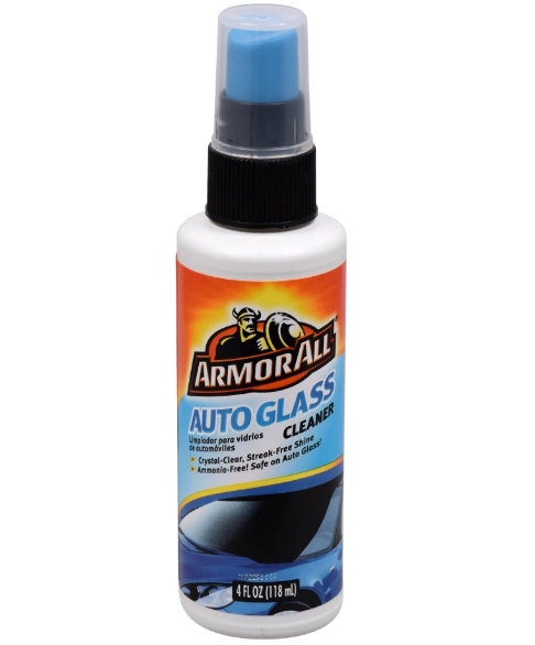 Armor All Auto Glass Cleaner, 4 oz, 2 Pack