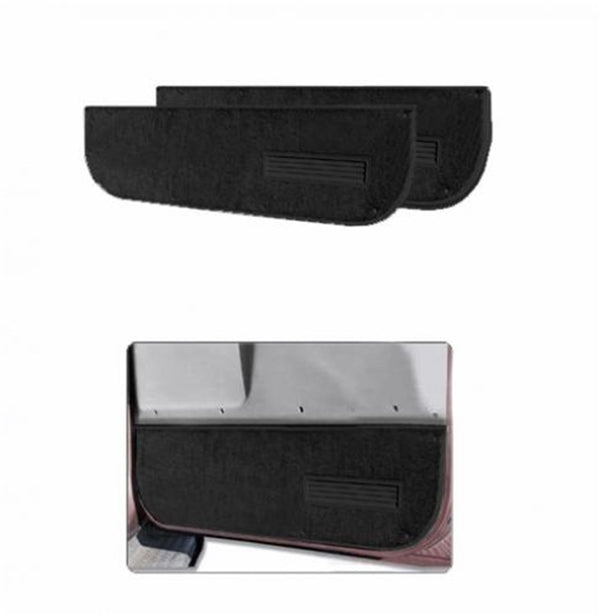 Lund 73-91 fits Chevy Blazer (2Dr 2WD/4WD R/V) Pro-Line Lower Door Panel Carpet - Charcoal (2 Pc.)