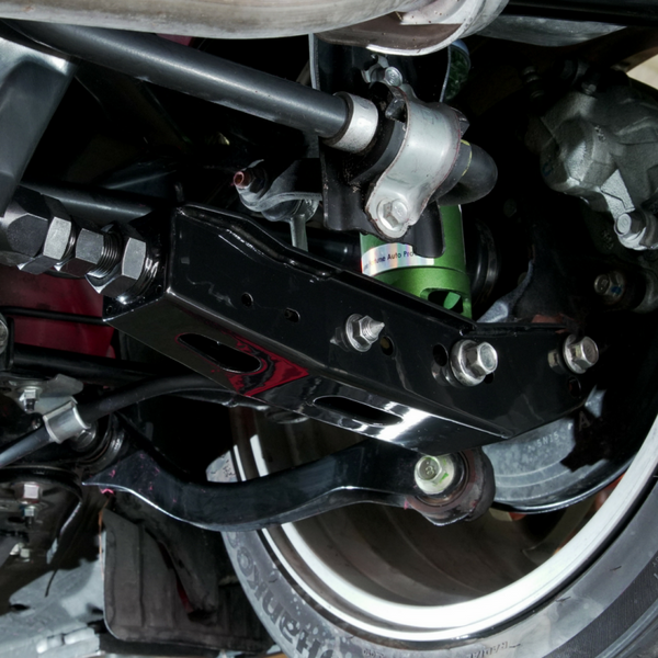 BLOX Racing Rear Lower Control Arms - Black (2013+ fits Subaru BRZ/Toyota 86 / 2008+ fits Subaru fits WRX/STI)