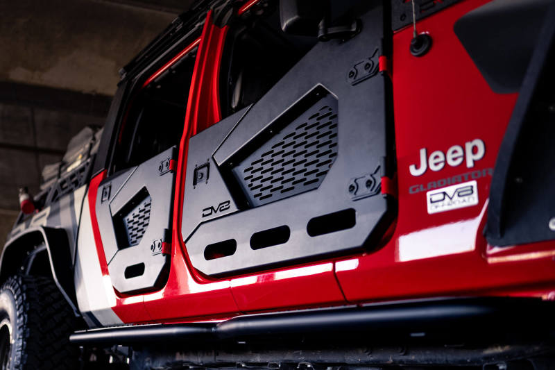DV8 Offroad 18-22 fits Jeep Wrangler JL/JT Spec Series Half Doors - Front Set