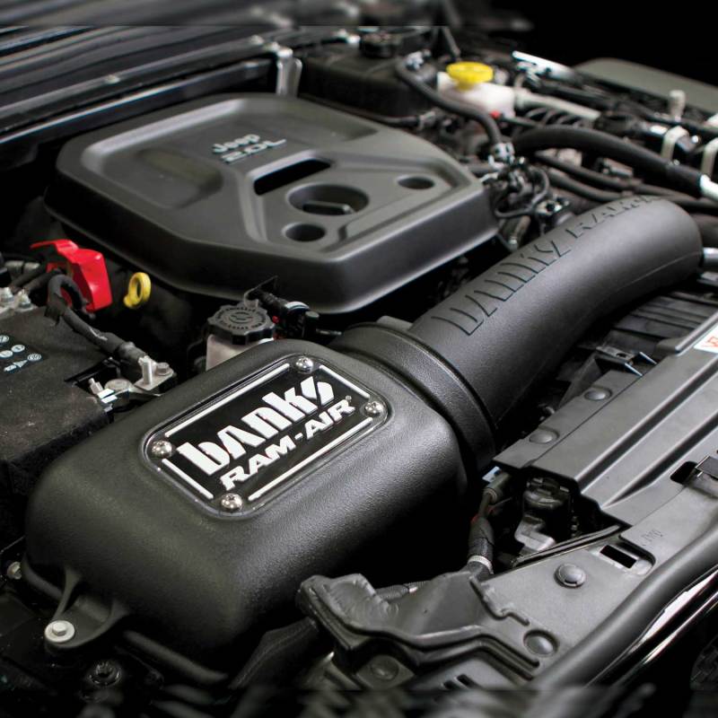 Banks Power 18-21 fits Jeep 2.0L Turbo Wrangler (JL) Dry Filter Ram-Air Intake System