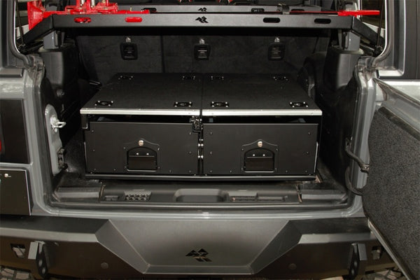 Rugged Ridge 18-22 fits Jeep Wrangler JL Cargo Storage Drawers