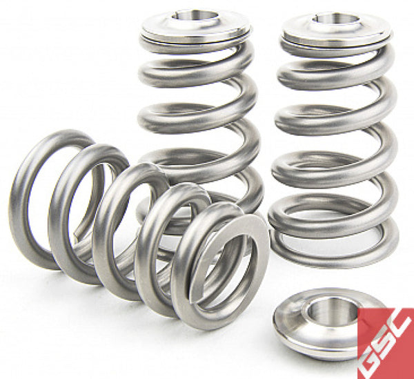 GSC P-D fits Toyota 2JZ-GTE Extreme Pressure Single Conical Valve Spring and Ti Retainer Kit